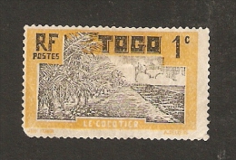 R16-2-1. France French Colonies / Colony TOGO 1c - Le COCOTIER 1924 - Ongebruikt