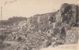 CPA - Châtelux Malvaleix - Carriéres Du Chêne Près De Châtelux Malvaleix - Chatelus Malvaleix