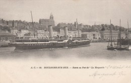 BOULOGNE SUR MER  (Pas De Calais) - Entrée Au Port De La Marguerite - Boulogne Sur Mer