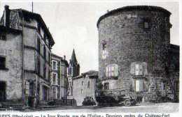 43  LOUDES La Tour Ronde Rue De L'Eglise Derniers Restes Du Chateau Fort - Loudes