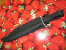 Couteau Fourreau Noir - Armes Blanches