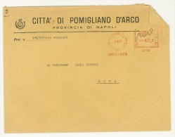 CAP 80038 - POMIGLIANO D'ARCO - NA  - AMR  - CAMPANIA -  ANNO 1981 - F.TO 18 X 24  - STORIA DEI COMUNI D'ITALIA - Collections