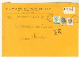 CAP 27050 - PONTENIZZA - PV  - RACC - LOMBARDIA -  ANNO 1980 - F.TO 18 X 24  - STORIA DEI COMUNI D'ITALIA - Sammlungen