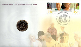 AUSTRALIA $1 PNC YEAR OF OLDER PERSONS 1 YEAR TYPE 1999 UNC KM405 READ DESCRIPTION CAREFULLY!! - Sonstige & Ohne Zuordnung