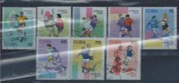 CUBA : Football "diverses Phases De Jeu " - Used Stamps