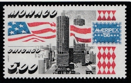 Monaco 1986 - Timbres Yvert & Tellier N° 1537 - Unused Stamps