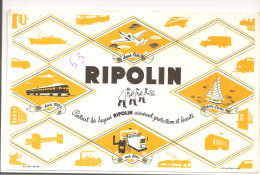 Buvard Ripolin Parout Les Laques Ripolin Assurent Protection Et Beauté - Paints