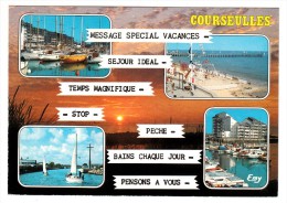 14 - Courseulles - Message Spécial Vacances - Multi-vues - Editeur: Le Goubey N° 1962 - Courseulles-sur-Mer