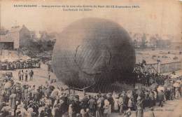 St Nazaire     44   Inauguration De La Nouvelle Entrée Du Port. Gonflemenet Du Ballon - Saint Nazaire