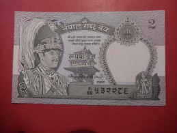 BANCONOTA NEPAL - RUPEES TWO - Nepal