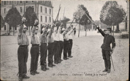 SPORTS - ESCRIME - Scènes De Caserne - Dragons - Sabre - Fencing