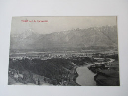 AK 1909 Österreich. Warmbad Villach Und Die Karawanken. Verlag Caspar & Poltnig, Villach 1905 - Villach