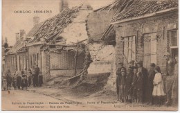 OORLOG  1914-1915  RUINE DE POPERINGHE - Poperinge