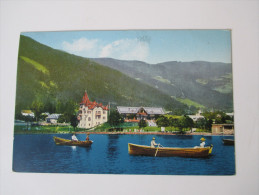 AK 1913 Österreich. St. Urban Am Ossiachersee. Ruderboote. Kastenstempel - Ossiachersee-Orte