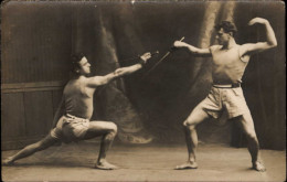 SPORTS - ESCRIME - Carte Photo - - Fencing