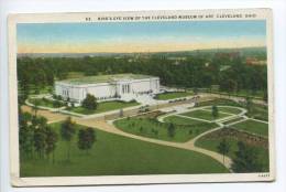 OE3/ 1929 Bird's Eye View Museum Of Art Cleveland OH, Cancel: Citizen Military Trainings Camp - Cleveland