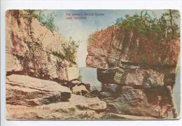 OE3/ Ca 1910 The Bonnet Devils Island Lake Superior, Flag Cancel Ashland WI - Sonstige & Ohne Zuordnung