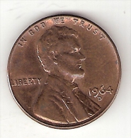 Usa 1 Cent 1967   Km 201  Unc !!! - 1959-…: Lincoln, Memorial Reverse