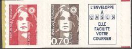 FRANCE AUTOADHESIF N° 7c TVP + 0,70 + Vignette, Issu Du Carnet 1504 TRES RARE - Unused Stamps