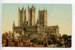 OF3/ Great Northern Railway Advertising Card: Lincoln Cathedral - Lincoln