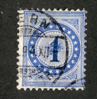 4702  Swiss 1878   Mi.#1  (o)  Scott #J1  Cat. 1.50€ -Offers Welcome!- - Taxe