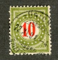 4718  Swiss 1884    (o)  Scott #J24  Cat. $.85 -Offers Welcome!- - Taxe