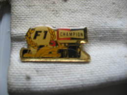 Pin´s F1 Champion - F1