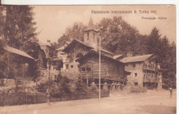 2-Mostre Ed Esposizioni-Eventi-Esposizione Internazionale Torino 1911-Paesaggio Alpino - Inauguraciones