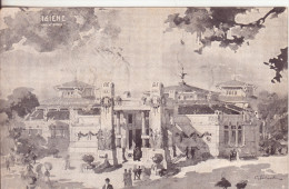 4-Mostre Ed Esposizioni-Eventi-Inaugurazioni: Milano 1906-Cartolina Ufficiale + Bollo Speciale - Inauguraciones