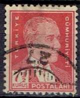 TYRKIET  # STAMPS FROM YEAR 1931  STANLEY GIBBONS 1130 - Used Stamps