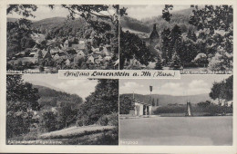 D-31020 Salzhemmendorf - Lauenstein - Alte Ansichten - Bergbad - Freibad - Stamp 1956 - Hameln (Pyrmont)