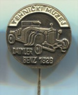 Cars - DAIMLER BENZ Oldtimer, Car, Auto, Vintage Pin  Badge - Mercedes