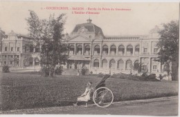 Cpa,COCHINCHINE,SAIGON,en Trée  Du Palais Du Gouverneur,l´escalier D´honneur,prestige De La Colonisation,rare - Vietnam