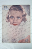 1934 Movie Actors Magazine - Ruby Keeler, Cary Grant, Jean Parker, Toby Wing, Sylvia Sidney, Gary Cooper, Myrna Loy... - Revistas