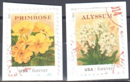 United States 2013 Vintage Seed Packets Sc # 4758,63 - Mi 4957,62 - 2v - Used - Gebruikt