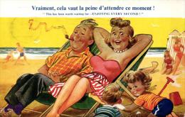 HUMOUR - ILLUSTRATEUR - TAYLOR - Fauteuils De Plage - Enfants - Plage - Sable - (n°1469). - Taylor