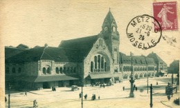 CPA 57 METZ LA GARE 1925 - Metz