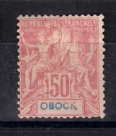 Obock 1892, YT 42 (*)  , Cote 34,00 - Nuovi