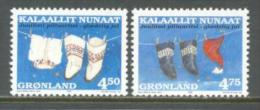 1998 GREENLAND CHRISTMAS FLUORESCENT PAPER MICHEL: 329y-330y MNH ** - Ungebraucht