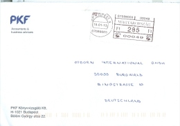 Ungarn Budapest Automatenmarke Label 2013 BP. Kispest PKF Accountants & Business Advisers - Postmark Collection