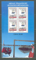 1998 GREENLAND WOMENS ASSOCIATION SOUVENIR SHEET MICHEL: B15 MNH ** - Blocks & Kleinbögen