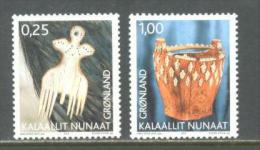 2003 GREENLAND CULTURAL HERITAGE MICHEL: 400-401 MNH ** - Unused Stamps