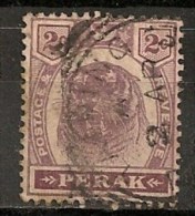 Timbres - Grande-Bretagne (ex-colonies Et Protectorats) - Malaisie - Perak - 1895/99 - 2 C. - - Perak