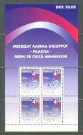 2002 GREENLAND PAARISA SOUVENIR SHEET MICHEL: B23 MNH ** - Blocks & Sheetlets