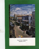 BARBADOS - BROAD STREET, BRIDGETOWN  CPA Année 1950  Trés Animée   état Impeccable  Voir Scannes - Barbades