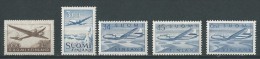 Finlande: PA 2 - 4/ 6 - 12 ** - Unused Stamps