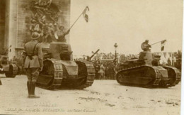 Les Chars D'Assaut - 14 Juillet 1919 - TANKS - Material