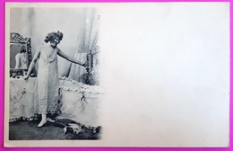 Cpa Nuage N° 7 Lise Fleuron Actrice Carte Postale Vierge 1900 - Entertainers