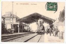 CPA Picquigny La Gare  80 Somme - Picquigny