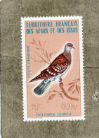 AFARS Et ISSAS : Oiseaux : Pigeon Roussard (Columba Guinea) - Famille Des Columbidés - - Neufs